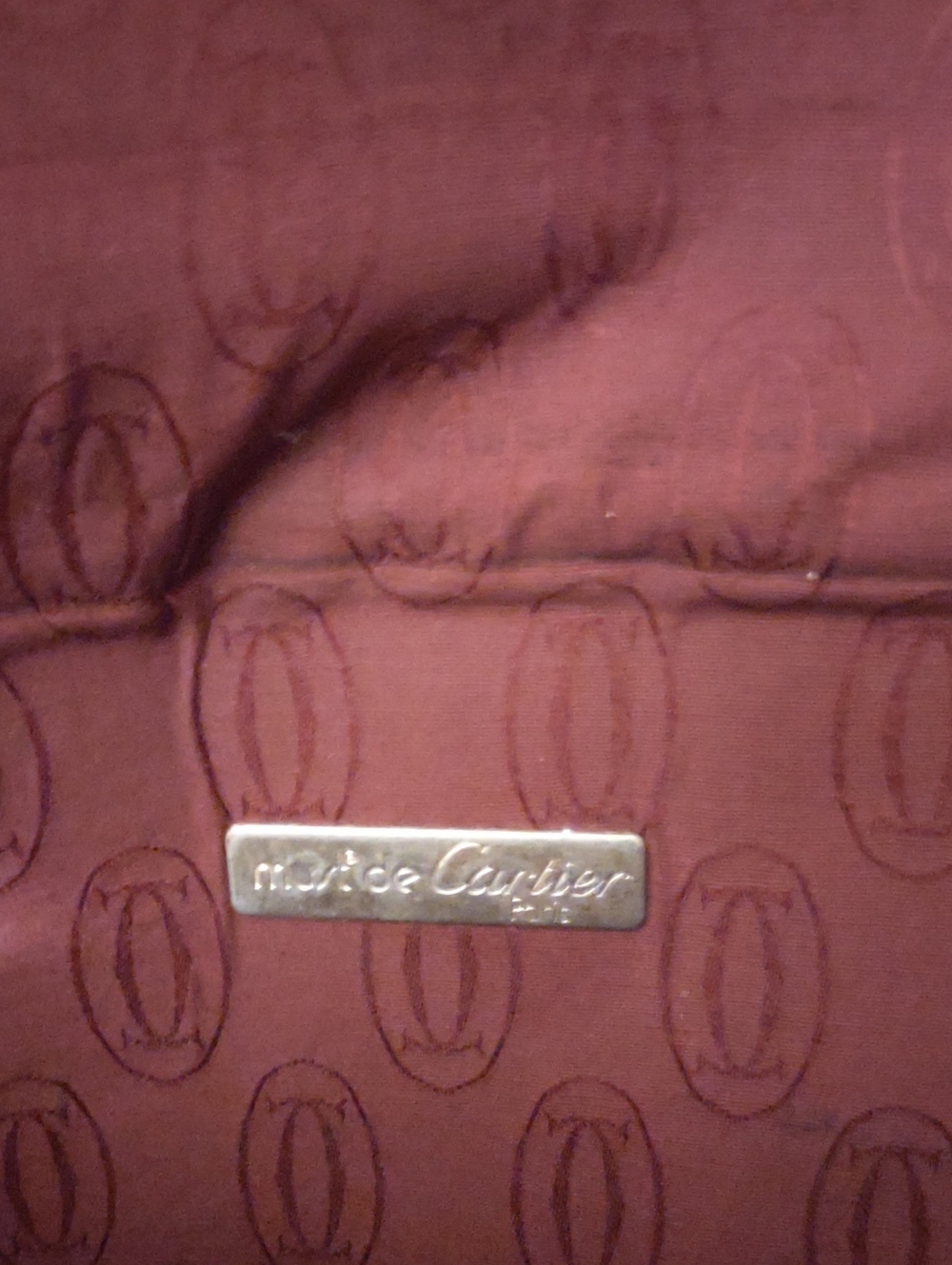 Authentic Cartier Leather Document Folio Clutch. - Picture 11 of 15